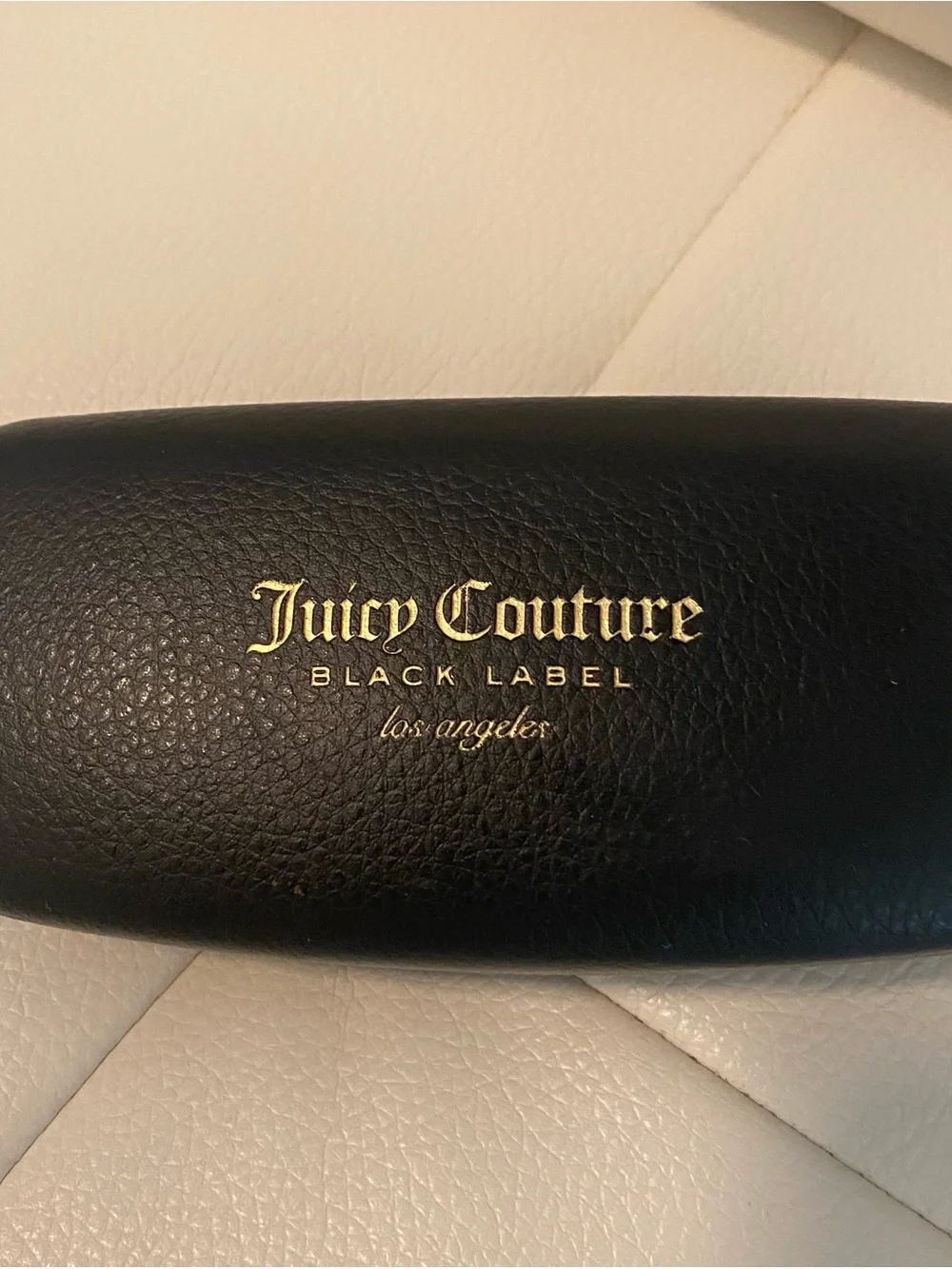 Women's Juicy Jouture Brown and Gold Tortoiseshell Eyewear with Case